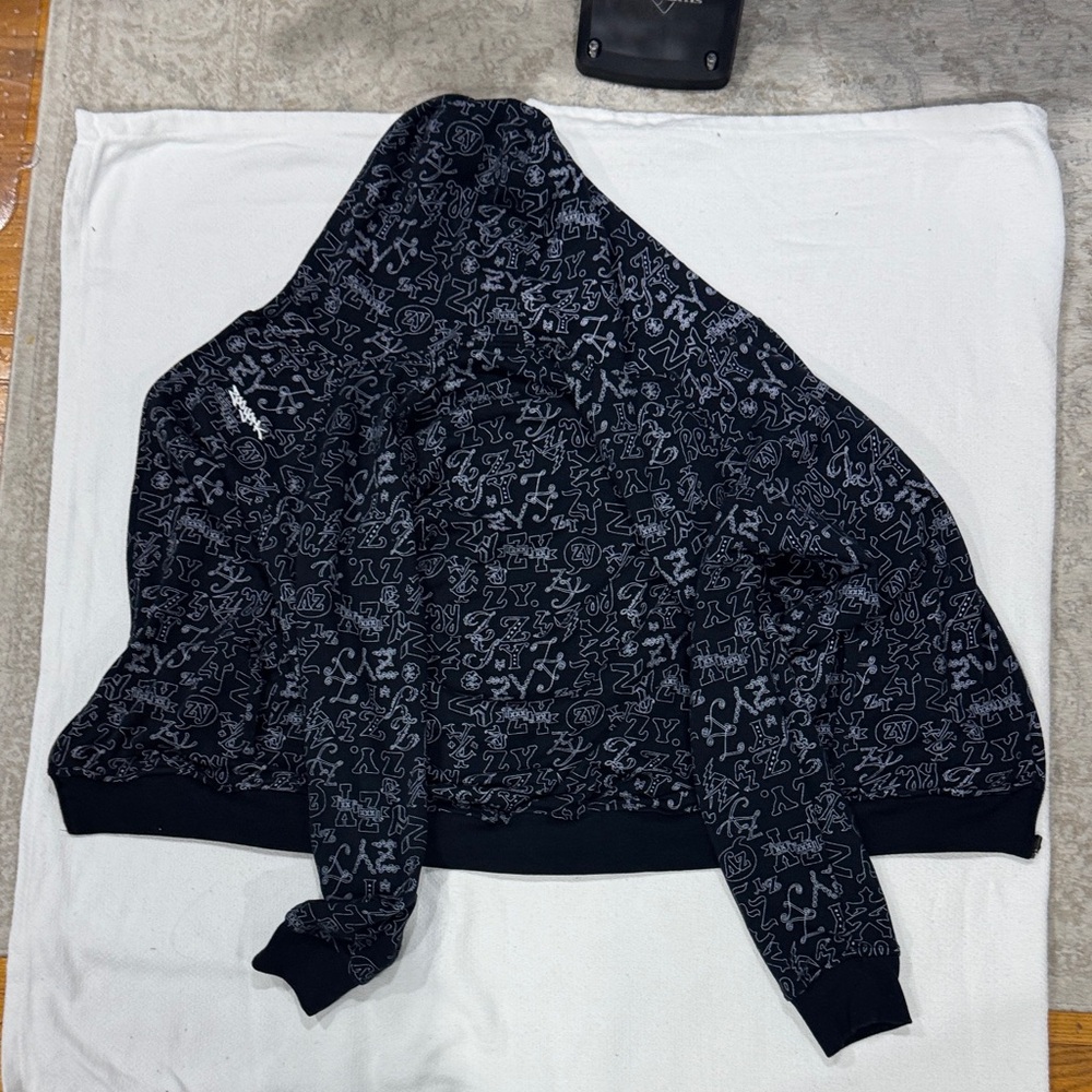 REVERSIBLE Zoo York Black and Gray Lightweight Jacket